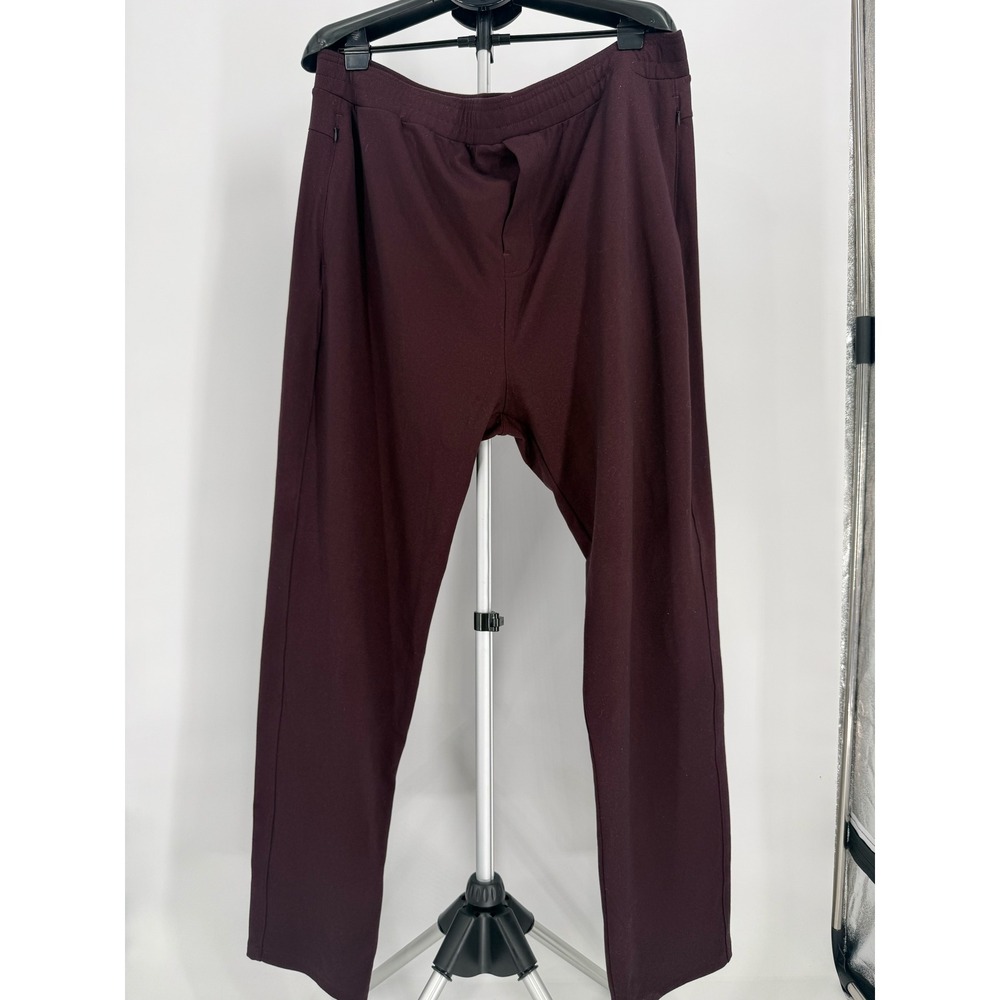 Public Rec All Day Every Day Pant Mens 44x34‎ Heather Burgundy Athletic Trousers